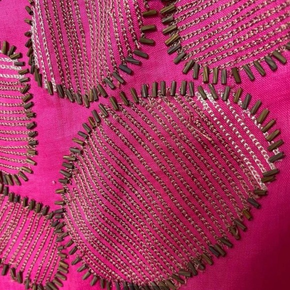 Diane von Furstenberg summer linen sun dress low back size M - Picture 3 of 8